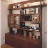 mahogany credenza