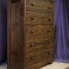 walnut chest of drawers