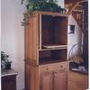 cherry entertainment cabinet