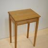 white oak end table